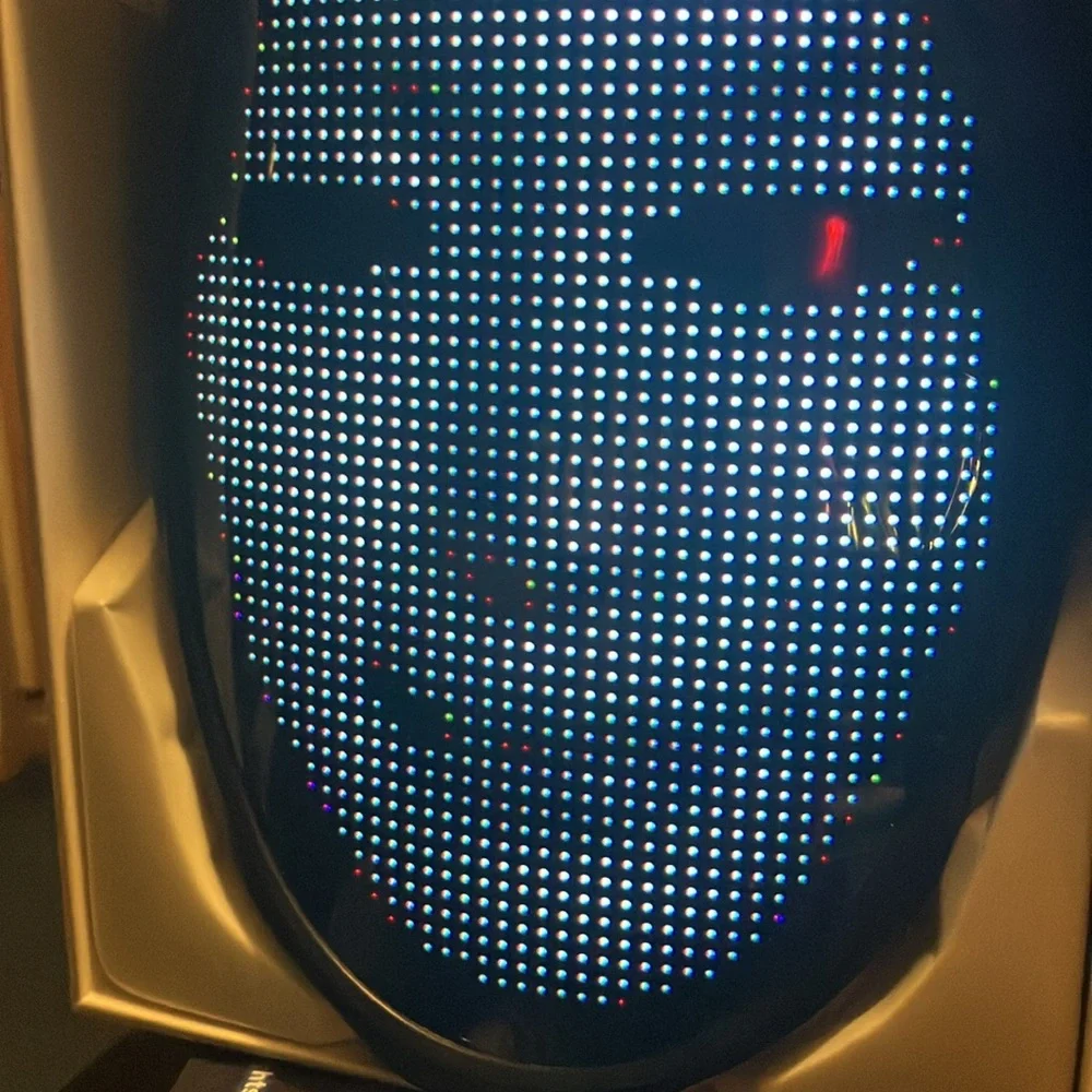 Shining LED App-Controlled Mask - Picture 2 of 2